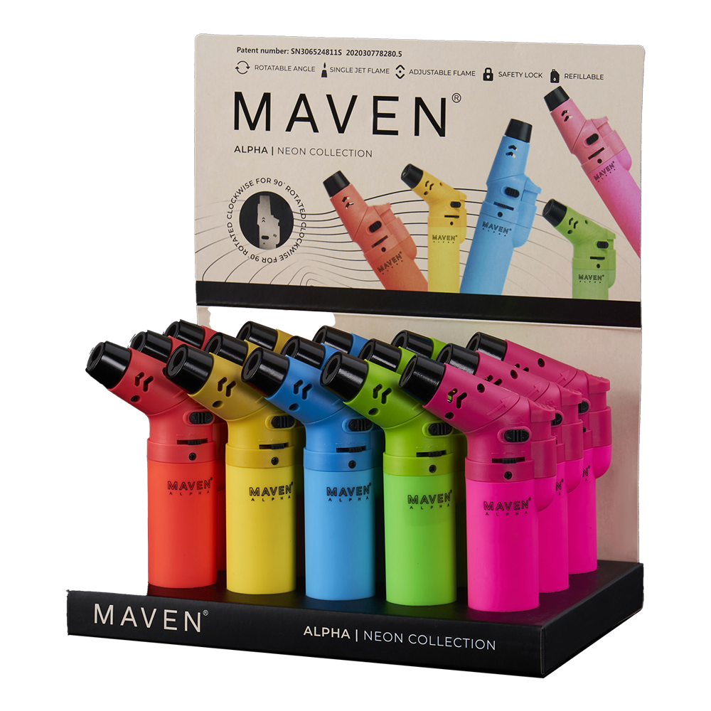 Maven - Alpha+ Neon Torch Lighter