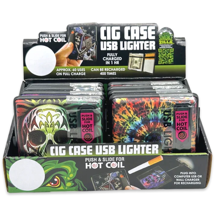 CIG CASE USB LIGHTER 23521
